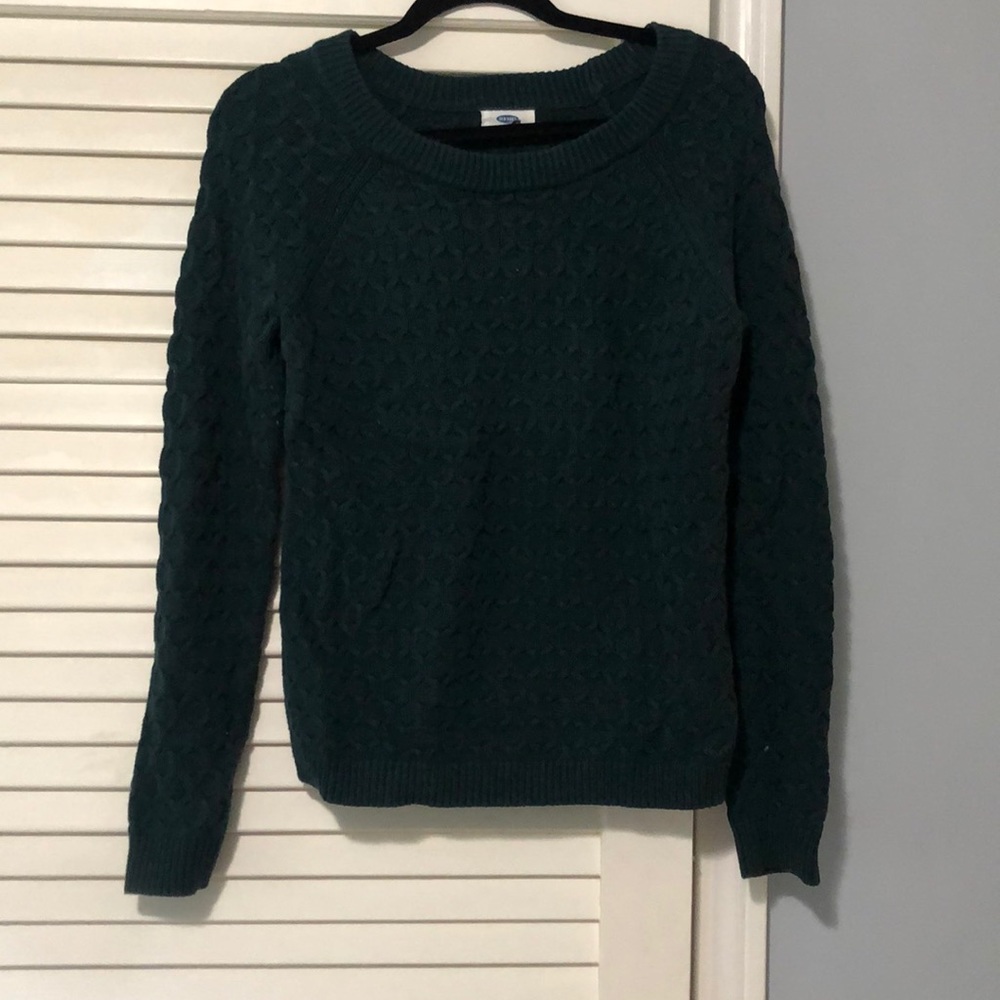 Green sweater